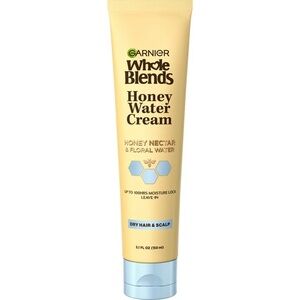Nwt Garnier Whole Blends Honey Water Cream, 100 HRS Moisture Lock, Dry Hair